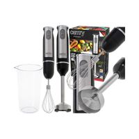 Wielofunkcyjny Blender Ręczny 2w1 do Koktajli Zup Tryb Turbo 1000W Camry