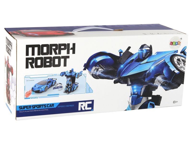 Samochód- Robot Transformacja R/C 1:10 Niebieski Sterowanie Gestami zdjęcie 9