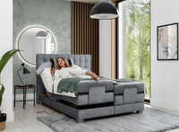 Łóżko Kontynentalne regulacja elektryczna 180/200 Różne kolory