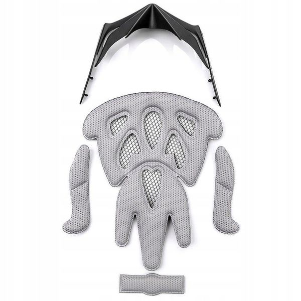 Kask rowerowy z daszkiem lekki regulowany rower Meteor Drizzle XL 61-63 cm zdjęcie 9