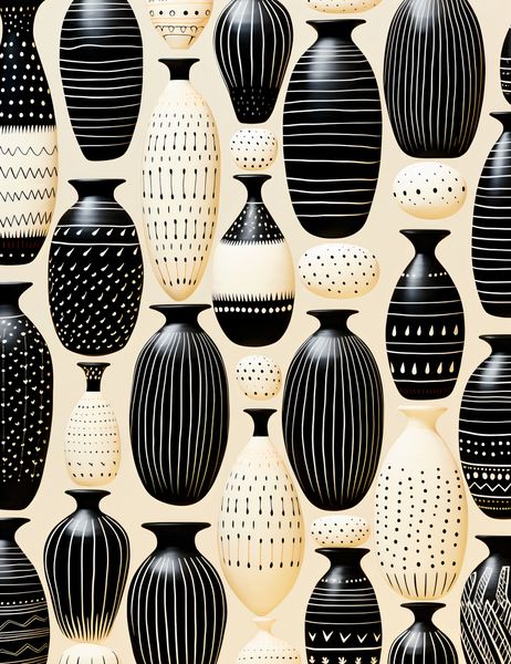 Plakat 50x65cm Monochromatyczna Harmonia zdjęcie 1