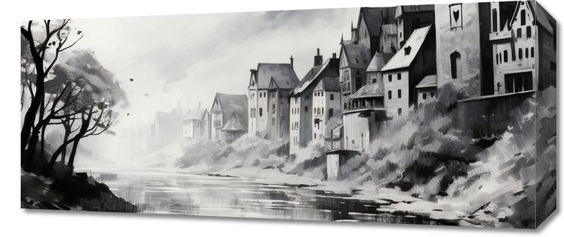 Obraz 70x30cm Mglisty Refleks zdjęcie 1