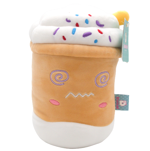 Maskotka pluszak mały milk shake czekoladowy zdjęcie 1