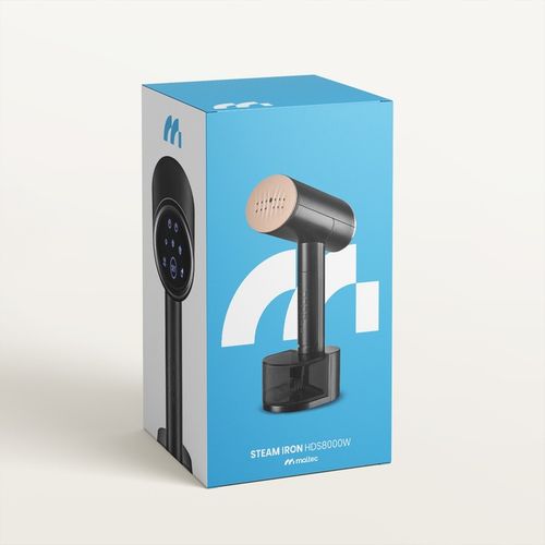 PAROWNICA DO UBRAŃ ŻELAZKO PAROWE STEAMER ZESTAW KLIPS ETUI 2000W na Arena.pl