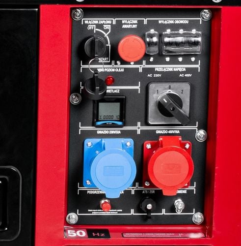 CEDRUS DG8.5E-3F AGREGAT GENERATOR PRĄDOTWÓRCZY 8.5kW / 18 KM 230/400V AVR WERSJA WYCISZONA SILENT CEDRUS 8.5 kW KD1100F DIESEL na Arena.pl