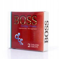 Boss Energy Power Tabletki Erekcyjne dla Mężczyzn