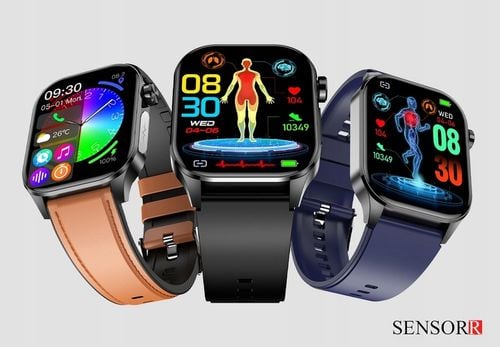 ZEGAREK MĘSKI SMARTWATCH EKG POMIAR CUKRU CIŚNIENIE TEMPERATURA ROZMOWY PL na Arena.pl