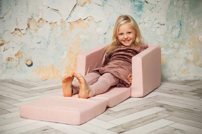 fotel dla dziecka rozkładany princess zdjęcie 3