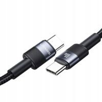 USAMS KABEL USB-C NA USB-C SET 30SZT. 60W 1,2M PLECIONY SJ724ZJ01
