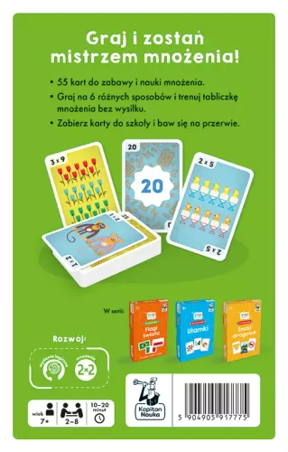 Kapitan Nauka EDUseria - Tabliczka mnożenia - gra edukacyjna dla dzieci na Arena.pl