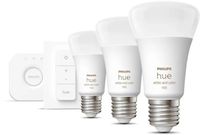Zestaw startowy PHILIPS HUE 929002468804 9W E27 (3 szt.) + mostek Bridge