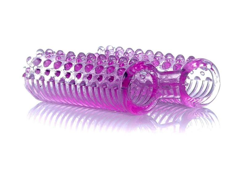 Zestaw Dwóch Żelowych Nakładek Na Palce - Wonderful Fingers Purple zdjęcie 3