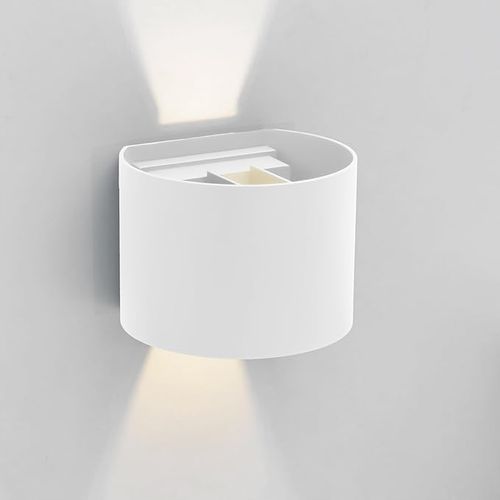 Zewnętrzna okrągła lampa ścienna LED 10W na Arena.pl