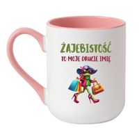 Elegant Biało-Różowy 330 ml