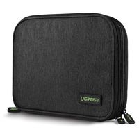 etui pudełko na dysk twardy hdd ssd telefon kable akcesoria szary