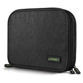 etui pudełko na dysk twardy hdd ssd telefon kable akcesoria szary