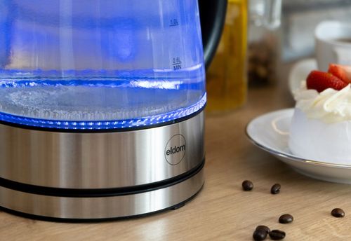 CZAJNIK ELEKTRYCZNY SZKLANY MOCNY 2200W PODŚWIETLANY BEZPRZEWODOWY 1,7 L. na Arena.pl