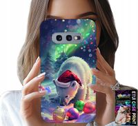 ETUI DO SAMSUNG GALAXY S10E - ŚWIĄTECZNY NIEDŹWIEDŹ BOMBKI CASE +FOLIA