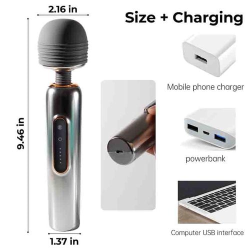 Wand Massagers Shining Metallic Luster na Arena.pl