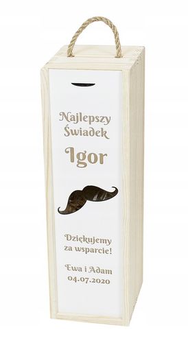 PODZIĘKOWANIA DLA ŚWIADKÓW SKRZYNKI NA WINO GRAWER na Arena.pl