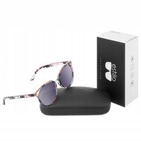 DAMSKIE Okulary POLARYZACYJNE Kocie Oczy PRZECIWSŁONECZNE UV400 marki ESTIL