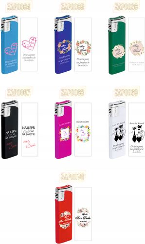 Zapalniczka gazowa z nadrukiem świąteczna prezent twój napis wesołych świąt na Arena.pl