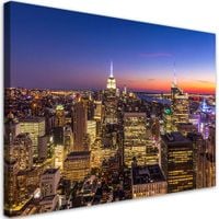 Obraz do salonu sypialni kuchni biura, Nowy Jork Miasto Skyline