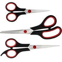 NOŻYCZKI ZESTAW NOŻYCZEK UNIWERSALNE SZKOLNE BIURO