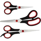 NOŻYCZKI ZESTAW NOŻYCZEK UNIWERSALNE SZKOLNE BIURO