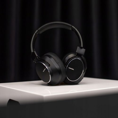 Tonsil Słuchawki Bezprzewodowe R65BT Bluetooth Nauszne ANC CZARNE +Mikrofon na Arena.pl