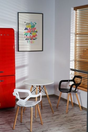 Krzesło nox wood białe na Arena.pl