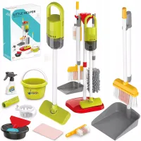 DLA DZIECI MOCNY ZESTAW SPRZĄTAJĄCY Z AKCESORIAMI