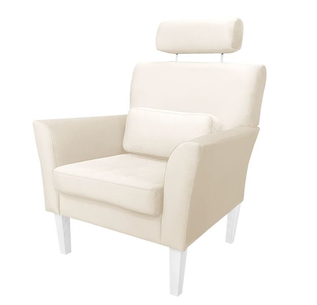 Fotel DENVER nogi białe MG50 zdjęcie 2