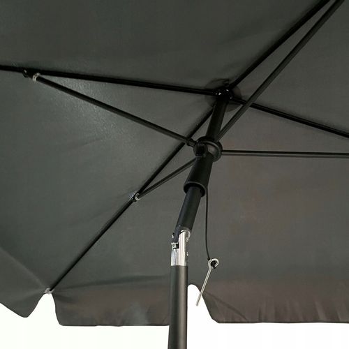 PARASOL OGRODOWY FLOKS CIEMNOSZARY na Arena.pl