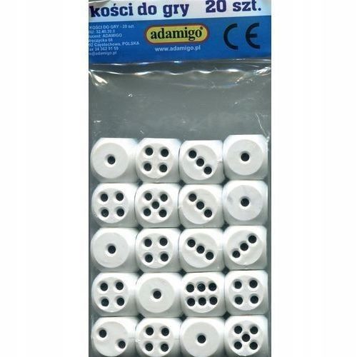 Kosci do gry 20 szt. 06403 zdjęcie 2