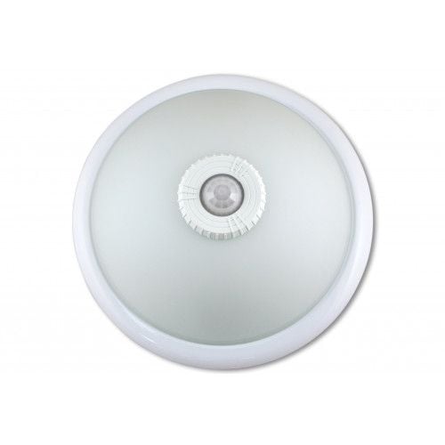 PLAFON OPRAWA LED 2x E27 CZUJNIK RUCHU I ZMIERZCHU na Arena.pl