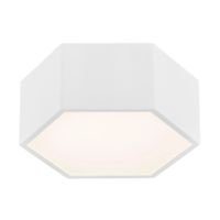 Stalowa plafoniera sufitowa w białym kolorze Arizona S