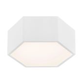 Stalowa plafoniera sufitowa w białym kolorze Arizona S