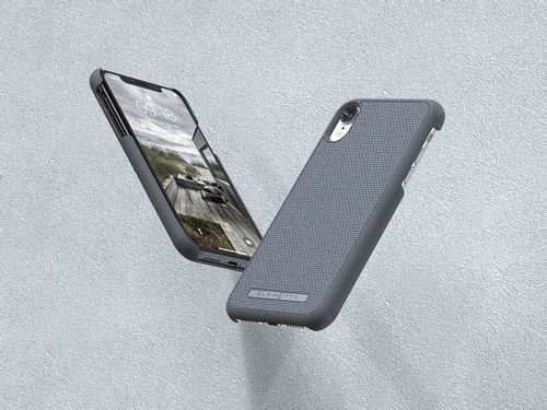 Materiałowe etui do iPhone XR (Mid Grey) na Arena.pl