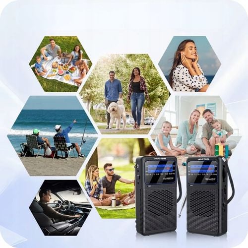 RADIO NA BATERIE MINI FM AM SW LATARKA TURYSTYCZNE KIESZONKOWE na Arena.pl