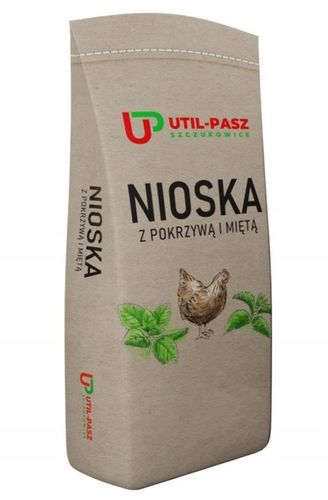 Karma dla kur Nioska z pokrzywą i miętą 25 kg Util-Pasz na Arena.pl