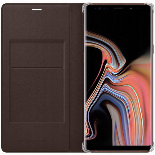 FLIP LEATHER WALLET Samsung Galaxy Note 9 - BLACK na Arena.pl