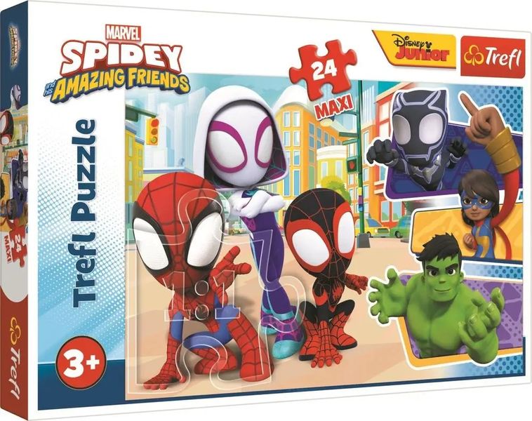 Puzzle 24 Maxi Spiday I Przyjaciele 14348 zdjęcie 2