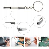 Mini Śrubokręt Precyzyjny Okulary TSG-304 Zegarki Brelok Do Torebki Kluczy