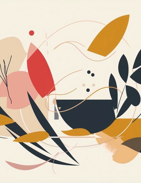 Plakat 50x65cm Porywista Flora zdjęcie 1