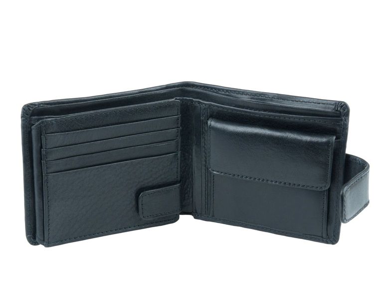 Portfel męski Jake - Stefania Czarny zdjęcie 3