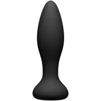 doc johnson a-play vibe silikonowy korek z pilotem, 10 trybow, usb