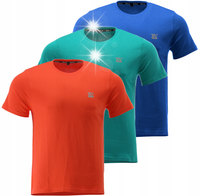 KOSZULKA YATO MĘSKA T-SHIRT BASIC ZESTAW BAWEŁNA 180g/m2 KOMPLET 3PAK r. XL