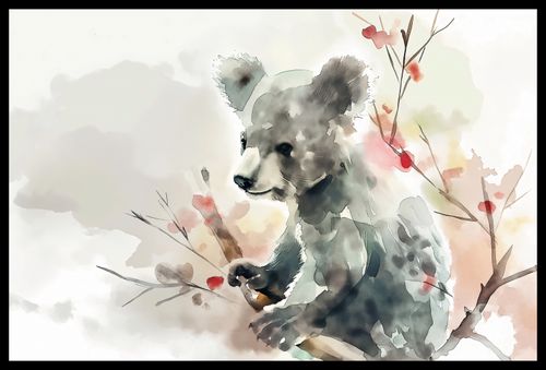 Plakat 60x40cm Akwarelowa Koala na Arena.pl