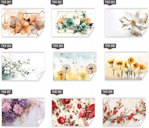 Fototapeta PREMIUM STRUKTURA ZMYWALANA NA WYMIAR Tapeta 3D białe drzewa na Arena.pl